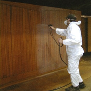 Water-based spray applied finishes available at little extra cost